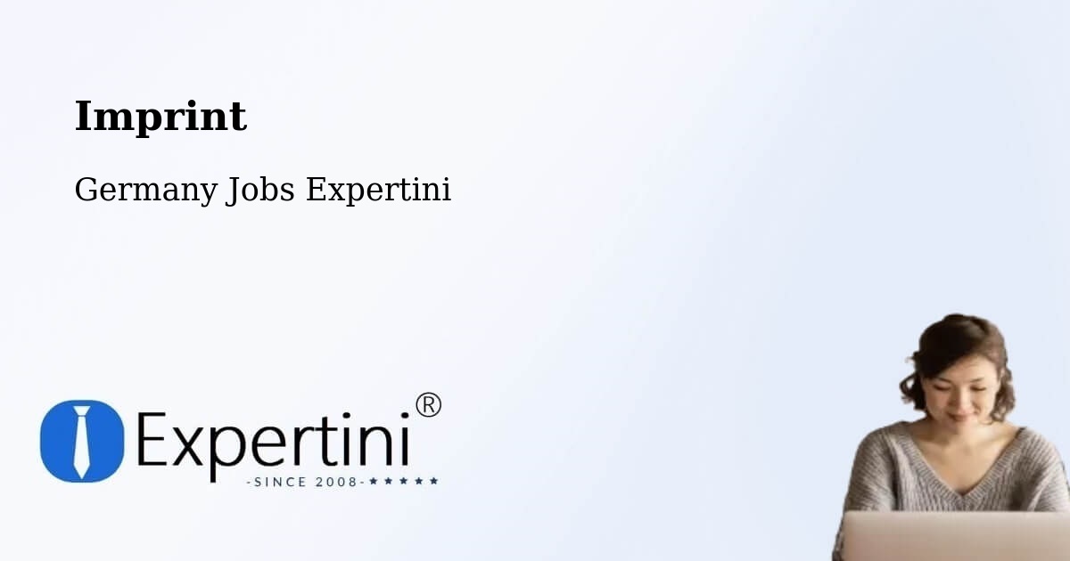 Imprint – Chemnitz - Germany Jobs Expertini