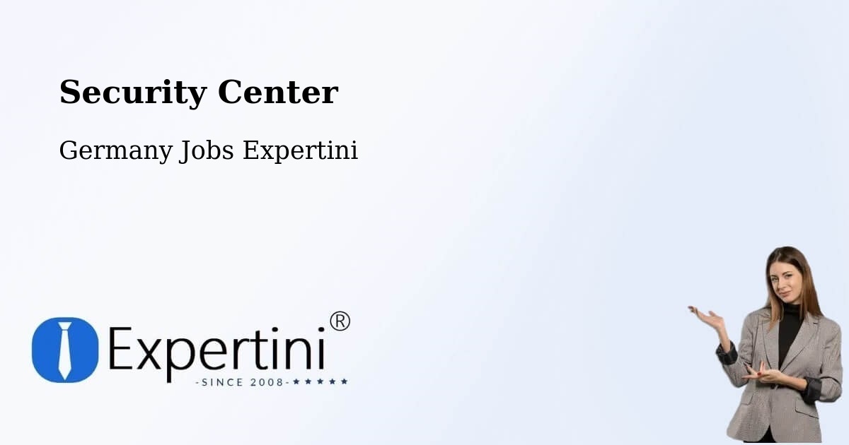 Security & Compliance – Chemnitz - Germany Jobs Expertini